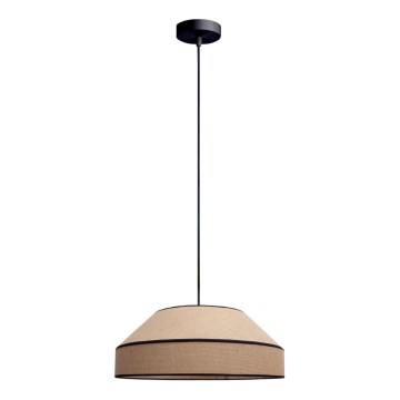 Pakabinamas sietynas MANISO 1xE27/60W/230V diametras 45 cm smėlio spalva