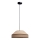 Pakabinamas sietynas MANISO 1xE27/60W/230V diametras 45 cm smėlio spalva