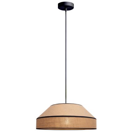 Pakabinamas sietynas MANISO 1xE27/60W/230V diametras 45 cm smėlio spalva