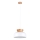 Pakabinamas sietynas MARION 1xE27/15W/230V diametras 29,5 cm balta