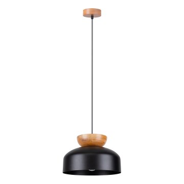 Pakabinamas sietynas MARION 1xE27/15W/230V diametras 29,5 cm juoda