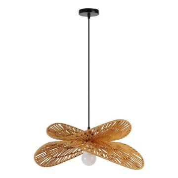 Pakabinamas sietynas MARIPOSA 1xE27/40W/230V diametras 50 cm džiutas