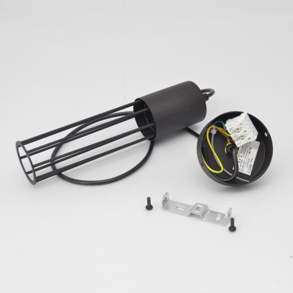Pakabinamas sietynas MELODY 1xE27/15W/230V juoda