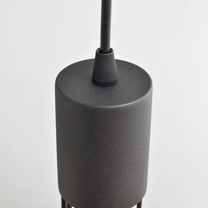 Pakabinamas sietynas MELODY 2xE27/15W/230V juoda