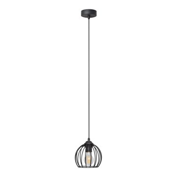 Pakabinamas sietynas MERCURE 1xE27/15W/230V skersmuo 16 cm juodas