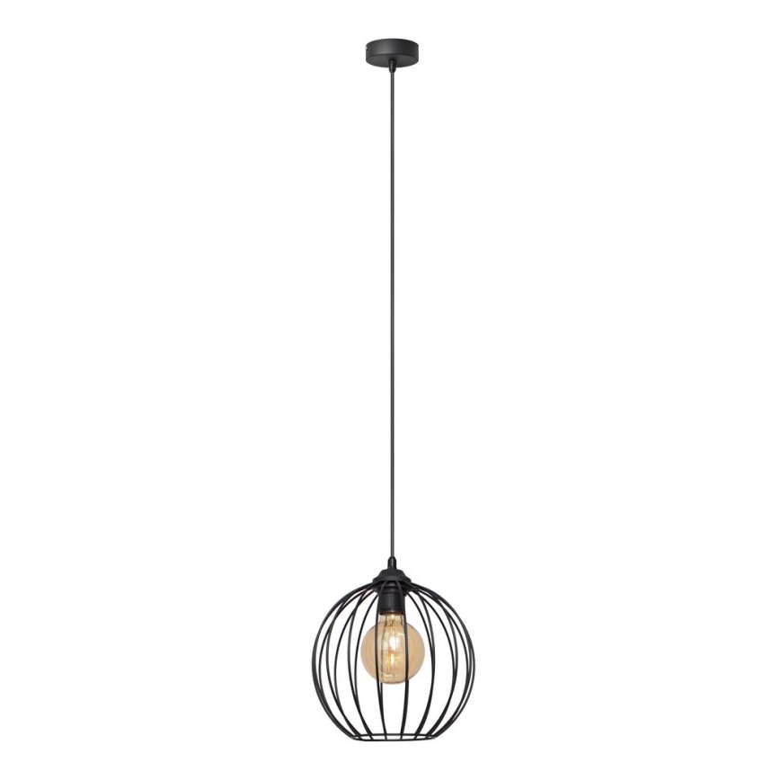Pakabinamas sietynas MERCURE 1xE27/15W/230V skersmuo 24 cm juodas