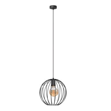Pakabinamas sietynas MERCURE 1xE27/15W/230V skersmuo 30 cm juodas
