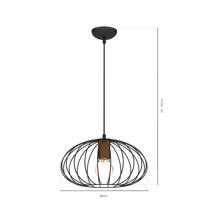 Pakabinamas sietynas MERIDIANO 1xE27/60W/230V