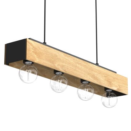 Pakabinamas sietynas MILUZA 4xE27/15W/230V