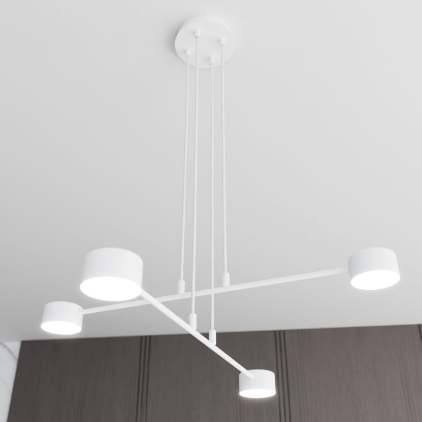 Pakabinamas sietynas MODUS 4xGX53/10W/230V balta