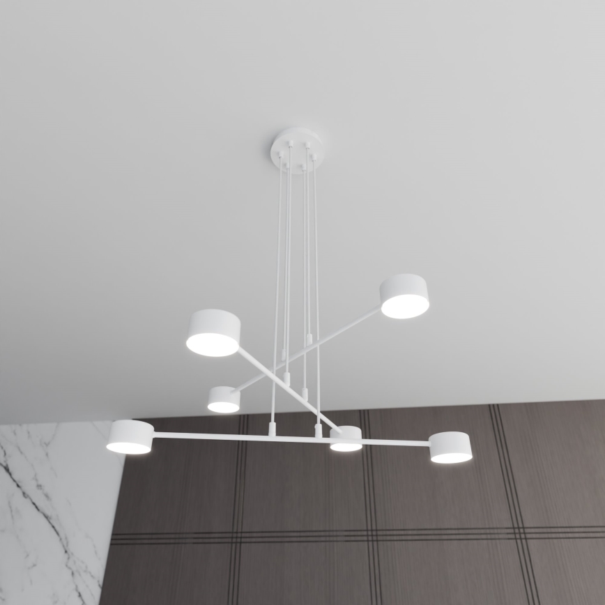 Pakabinamas sietynas MODUS 6xGX53/10W/230V balta