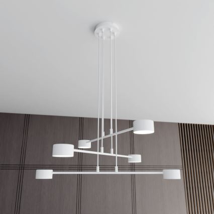 Pakabinamas sietynas MODUS 6xGX53/10W/230V balta