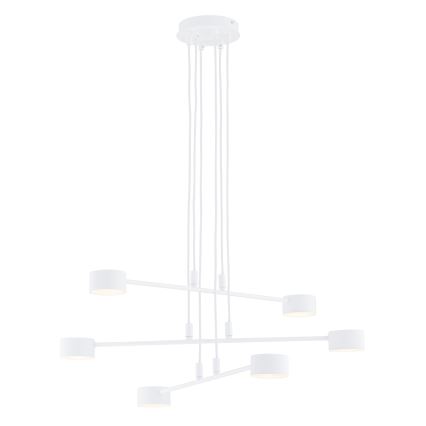 Pakabinamas sietynas MODUS 6xGX53/10W/230V balta