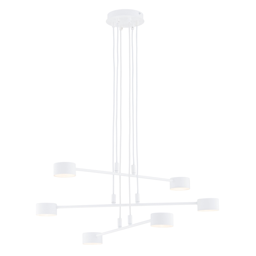 Pakabinamas sietynas MODUS 6xGX53/10W/230V balta
