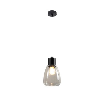 Pakabinamas sietynas MOLDO 1xE27/40W/230V juoda/permatoma