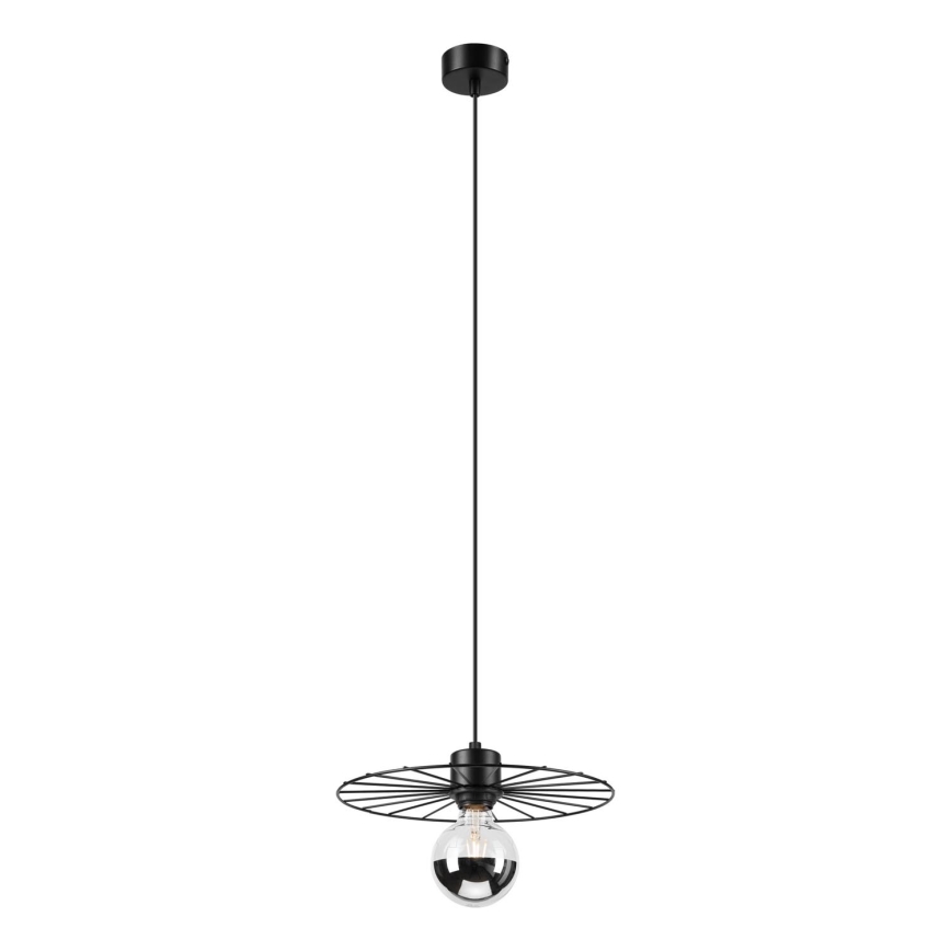 Pakabinamas sietynas MONTANA 1xE27/15W/230V diametras 30 cm juoda