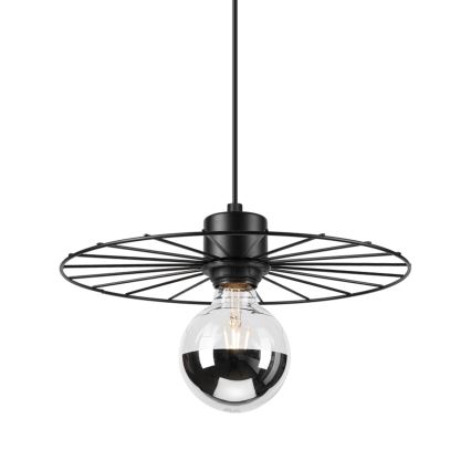 Pakabinamas sietynas MONTANA 1xE27/15W/230V diametras 30 cm juoda