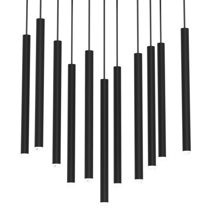 Pakabinamas sietynas MONZA 11xG9/8W/230V juodas