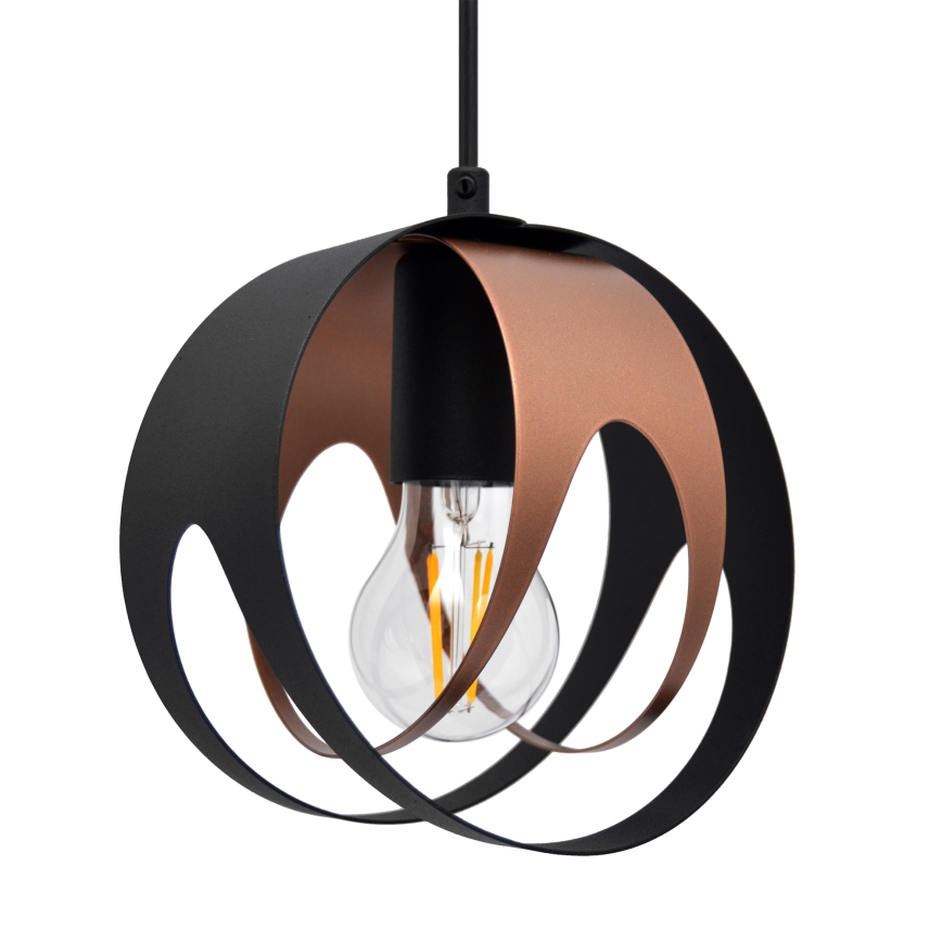 Pakabinamas sietynas MOONLIGHT 3xE27/15W/230V juodas/varis