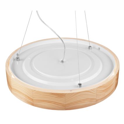 Pakabinamas sietynas NATURAL 3xE27/60W/230V ø 47 cm pušis