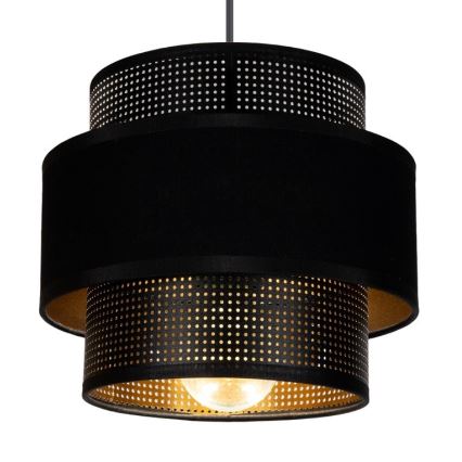 Pakabinamas sietynas NESS 2xE27/60W/230V d. 30 cm juodas