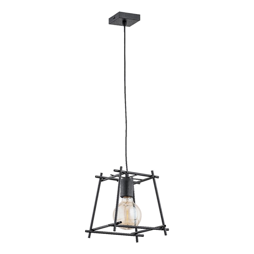 Pakabinamas sietynas NETI 1xE27/15W/230V juoda