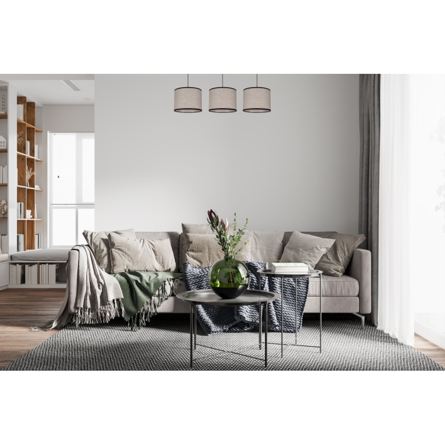 Pakabinamas sietynas NEXO 3xE27/60W/230V