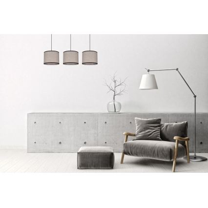 Pakabinamas sietynas NEXO 3xE27/60W/230V