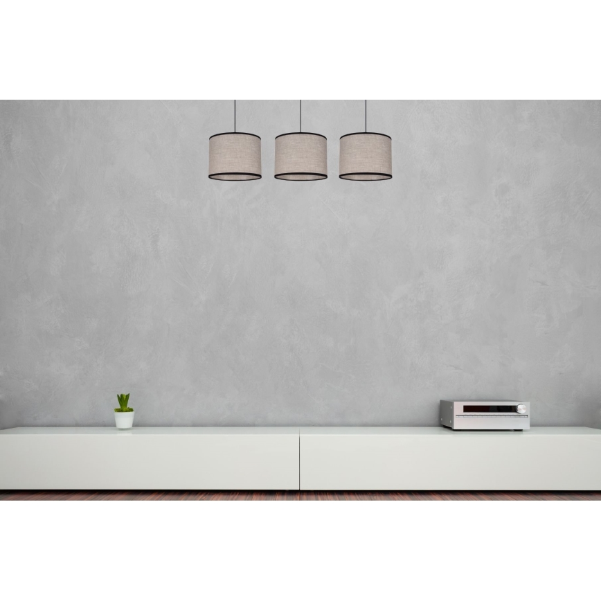 Pakabinamas sietynas NEXO 3xE27/60W/230V
