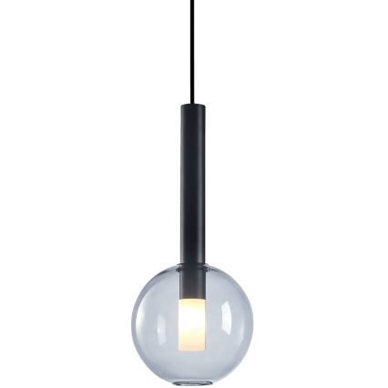 Pakabinamas sietynas NIKO 1xG9/9W/230V diametras 15 cm juoda