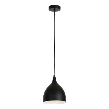 Pakabinamas sietynas NOAK 1xE27/15W/230V juoda