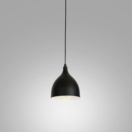 Pakabinamas sietynas NOAK 1xE27/15W/230V juoda