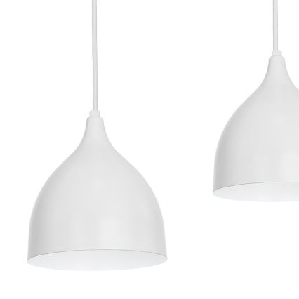 Pakabinamas sietynas NOAK 4xE27/15W/230V pilka