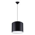 Pakabinamas sietynas NOVA 1xE27/15W/230V diametras 30 cm juoda