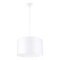 Pakabinamas sietynas NOVA 1xE27/15W/230V diametras 40 cm balta