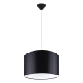 Pakabinamas sietynas NOVA 1xE27/15W/230V diametras 40 cm juoda
