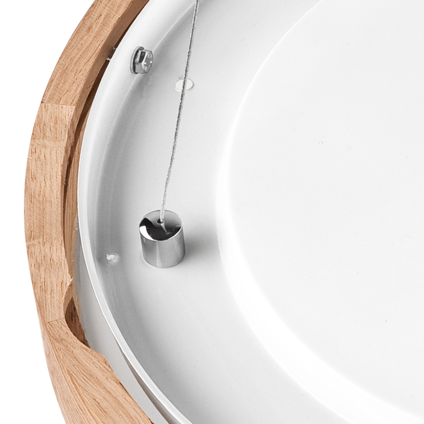 Pakabinamas sietynas OAK SLIM 2xE27/60W/230V ø 37 cm ąžuolas
