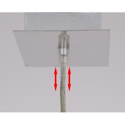 Pakabinamas sietynas ODEN 1xG9/40W/230V d. 12 cm