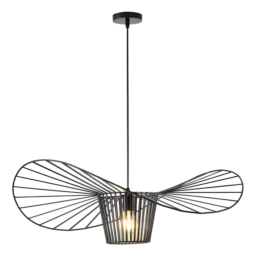 Pakabinamas sietynas OGGI 1xE27/40W/230V diametras 80 cm juoda