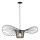 Pakabinamas sietynas OGGI 1xE27/40W/230V diametras 80 cm juoda