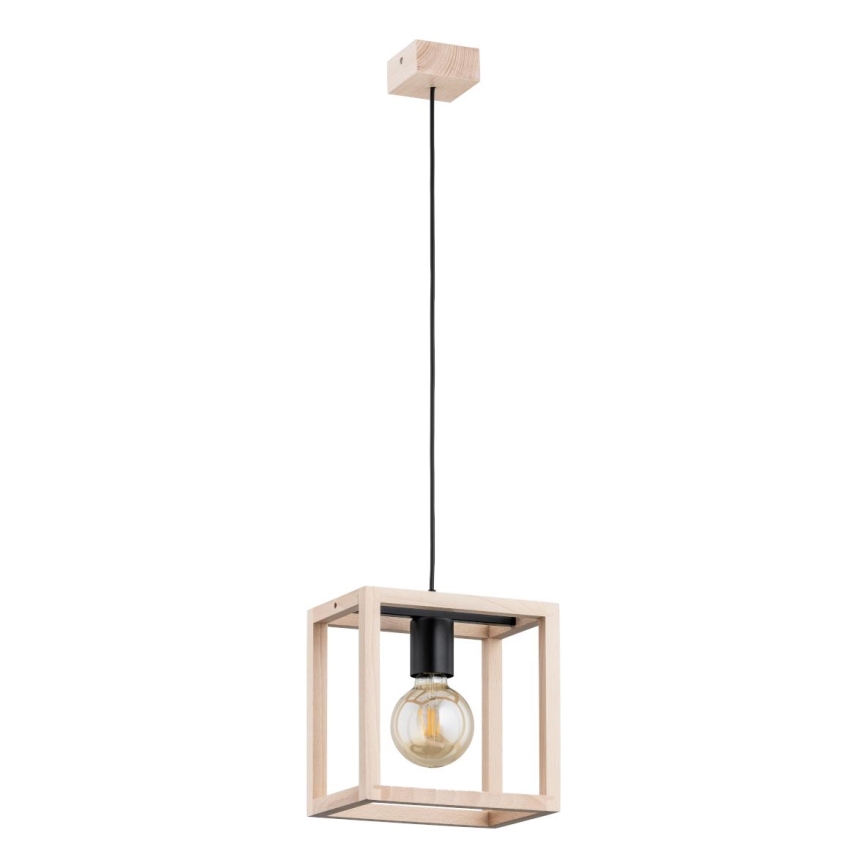 Pakabinamas sietynas PAKO 1xE27/15W/230V smėlio spalva