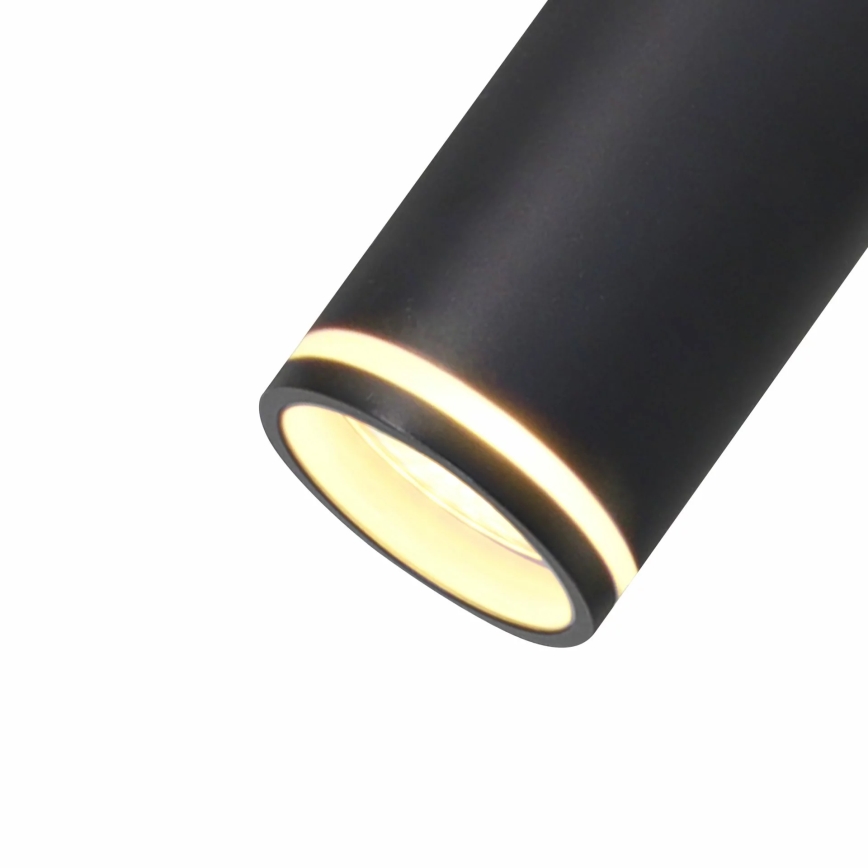 Pakabinamas sietynas PARYŽIUS 6xGU10/12W/230V juoda