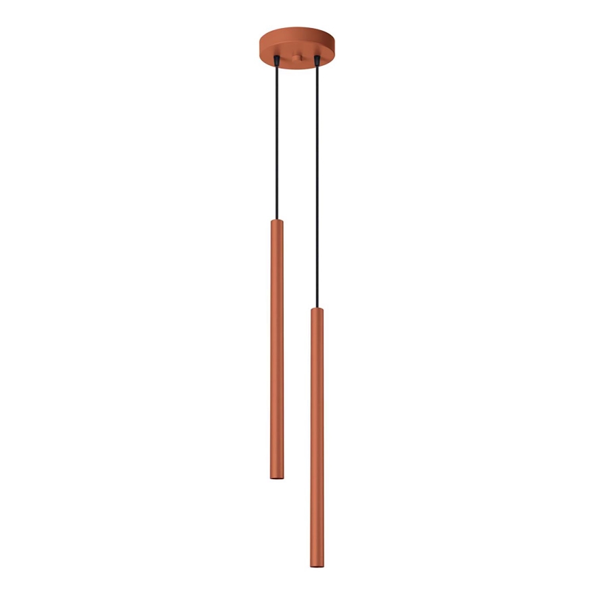 Pakabinamas sietynas PASTELO 2xG9/8W/230V raudona