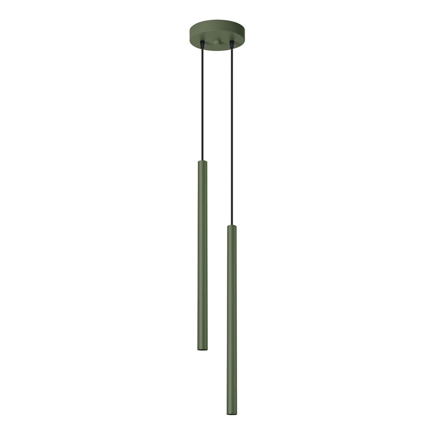 Pakabinamas sietynas PASTELO 2xG9/8W/230V žalia