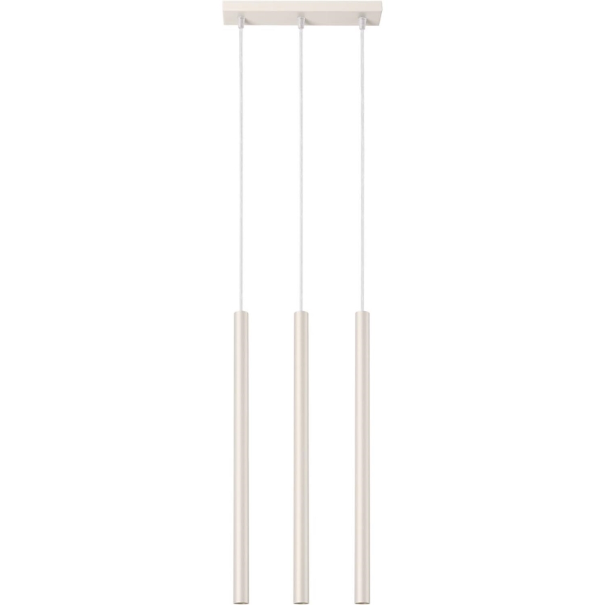 Pakabinamas sietynas PASTELO 3xG9/8W/230V kreminė