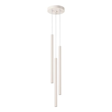 Pakabinamas sietynas PASTELO 3xG9/8W/230V kreminė