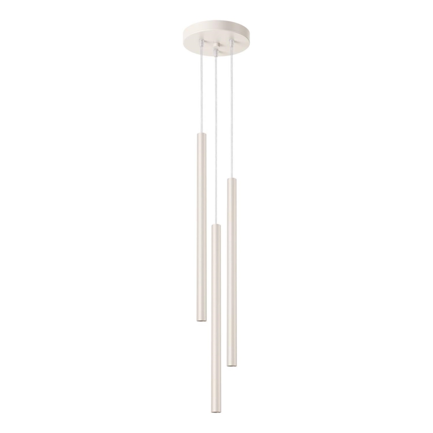 Pakabinamas sietynas PASTELO 3xG9/8W/230V kreminė