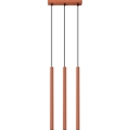 Pakabinamas sietynas PASTELO 3xG9/8W/230V raudona