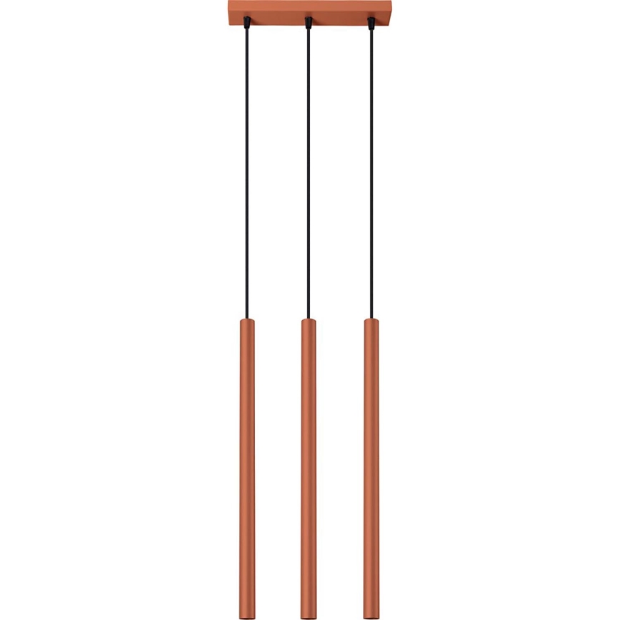 Pakabinamas sietynas PASTELO 3xG9/8W/230V raudona