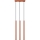 Pakabinamas sietynas PASTELO 3xG9/8W/230V raudona
